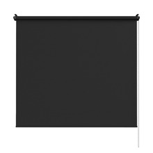 Rullgardin Ljusdämpande Svart 140 x 175 cm